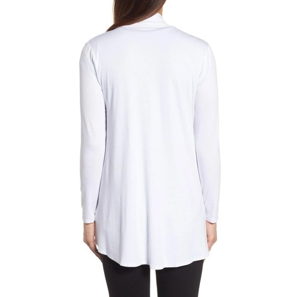 VINCE CAMUTO Open Front Cardigan in Ultra White NWT - Size XS - Picture 2 of 4